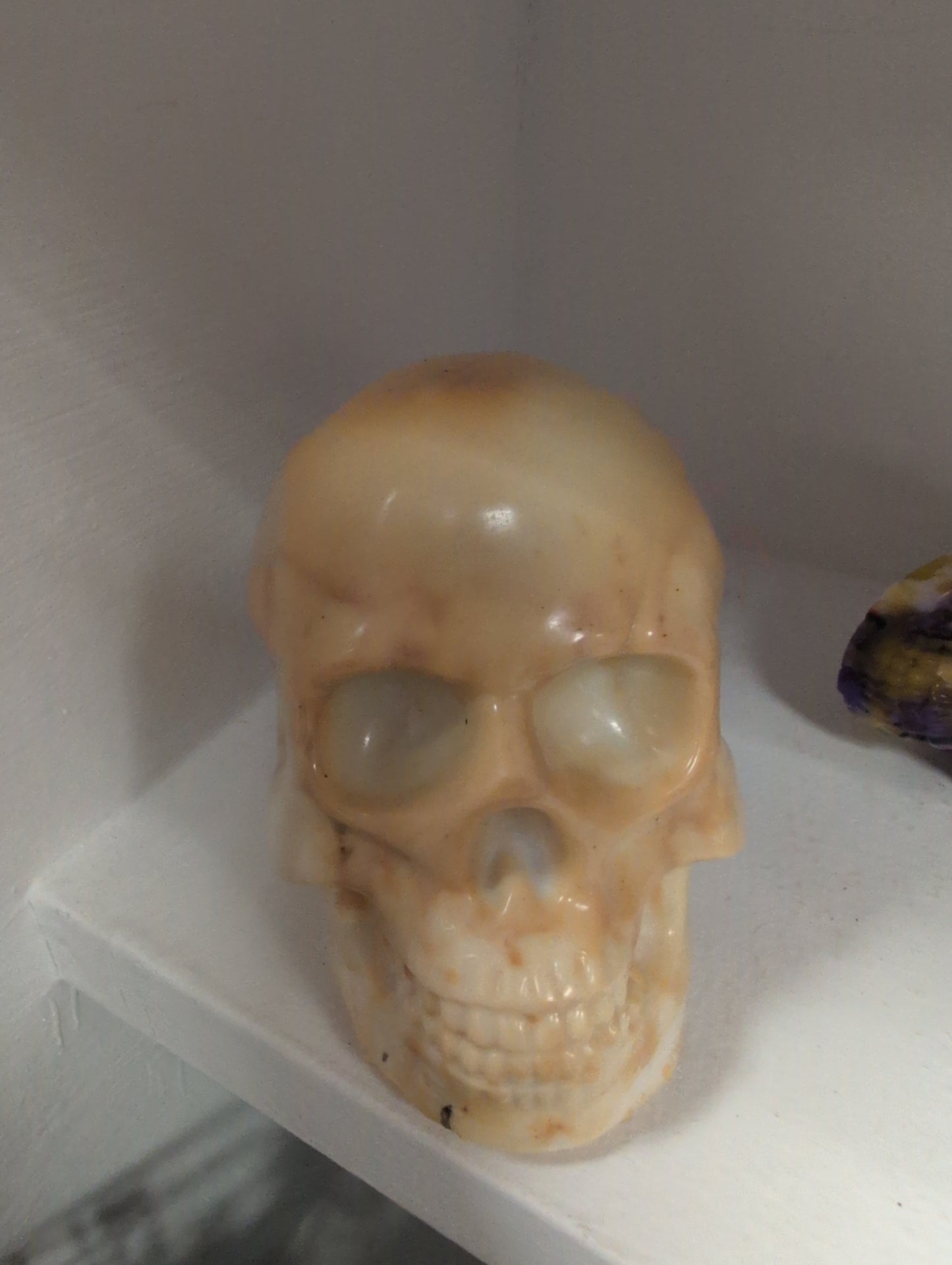 3D Yellow Skull