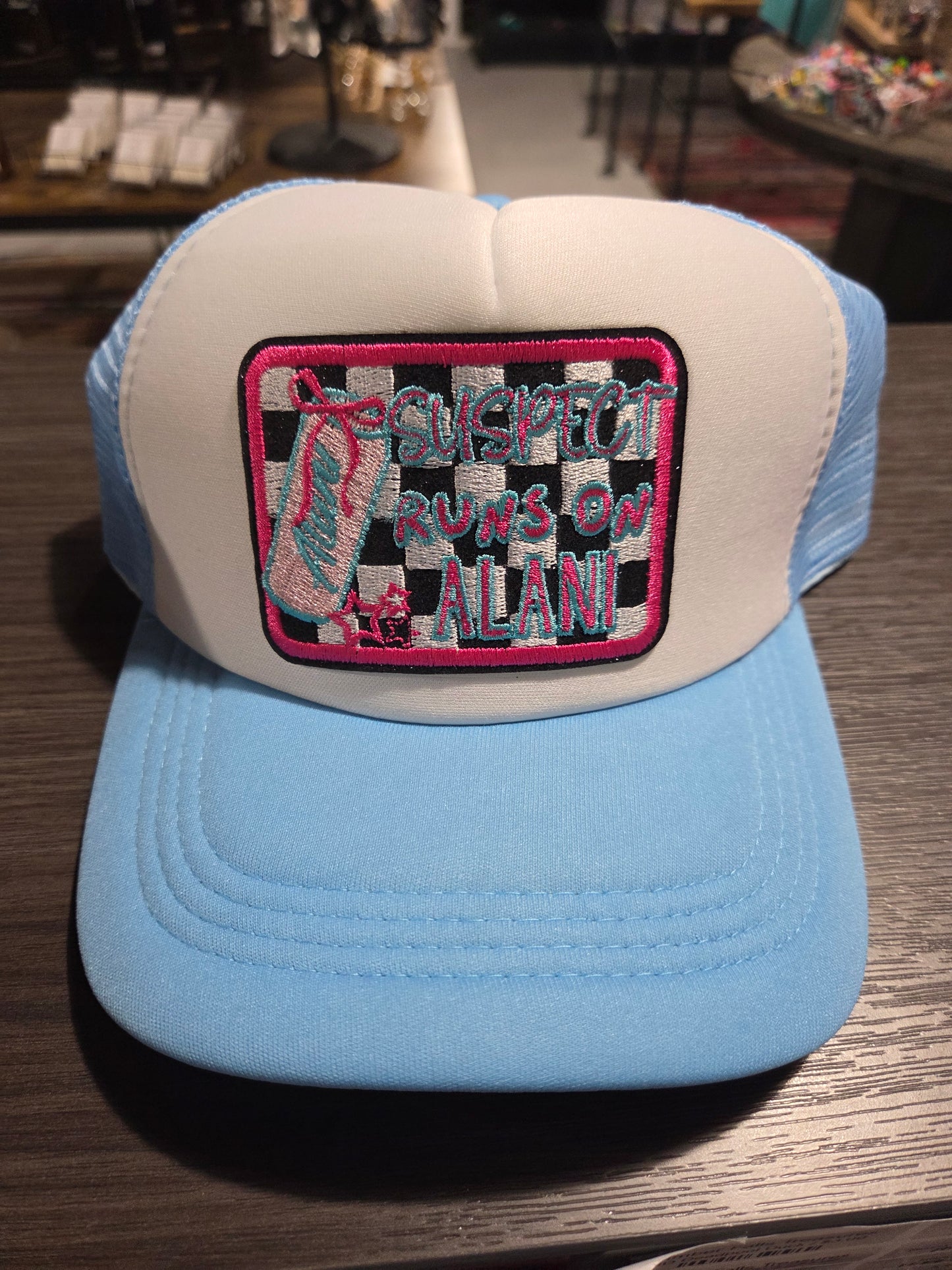Suspect Runs On Alani Hat