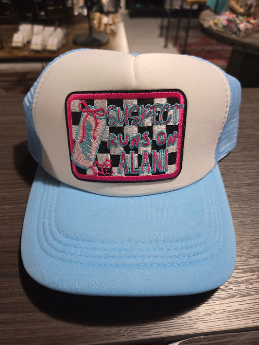 Suspect Runs On Alani Hat