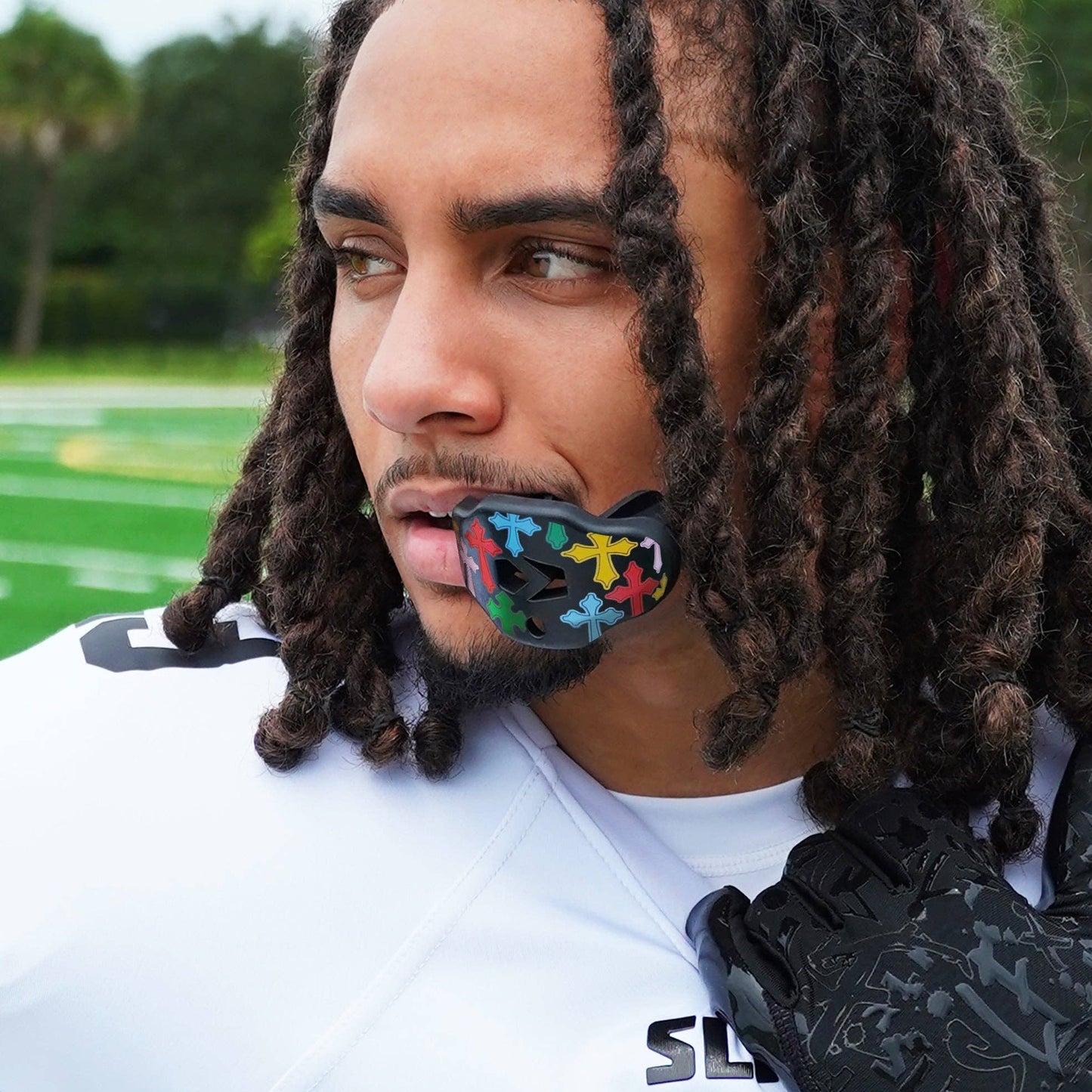 Crosses Chroma Soft Football Mouthguard