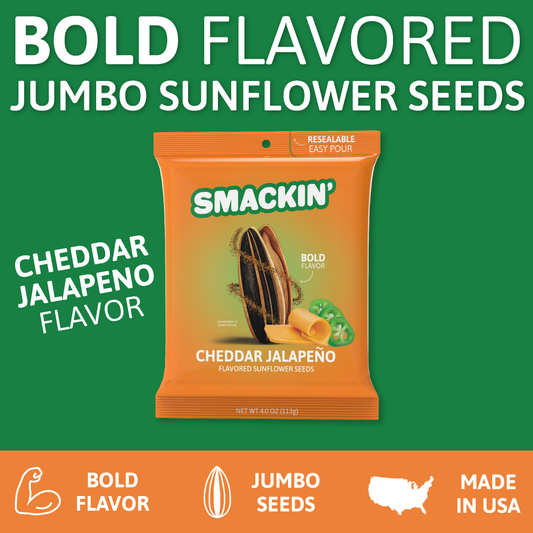 SMACKIN' - Snack Size - CHEDDAR JALAPEÑO