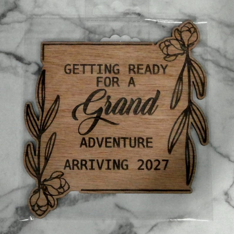 Ancmnt: Getting Ready For a Grand Adventure