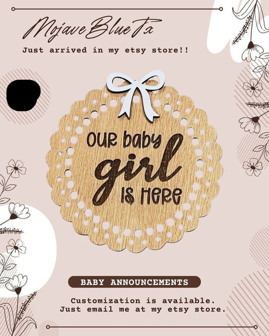 Announcement: Baby Girl Is Here