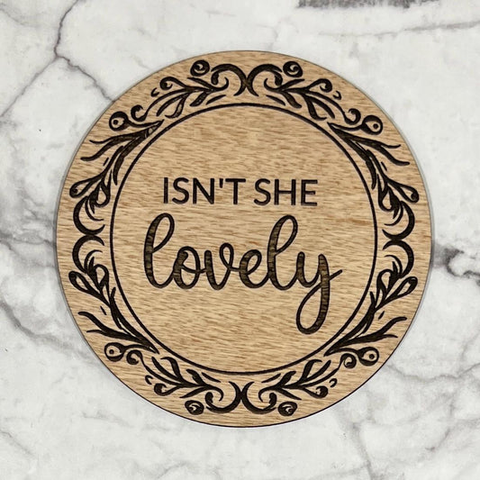 Announcement: Isn't She Lovely