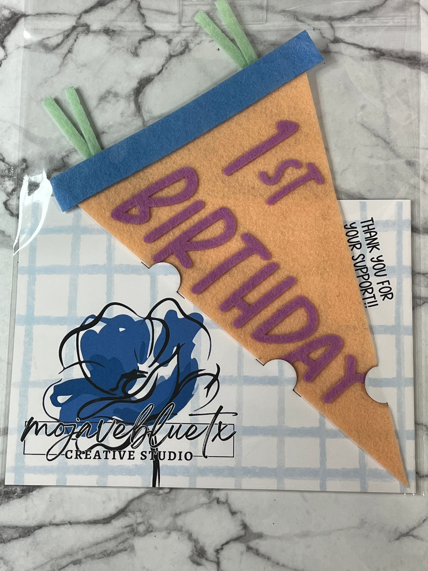 Pennant - 1st Birthday