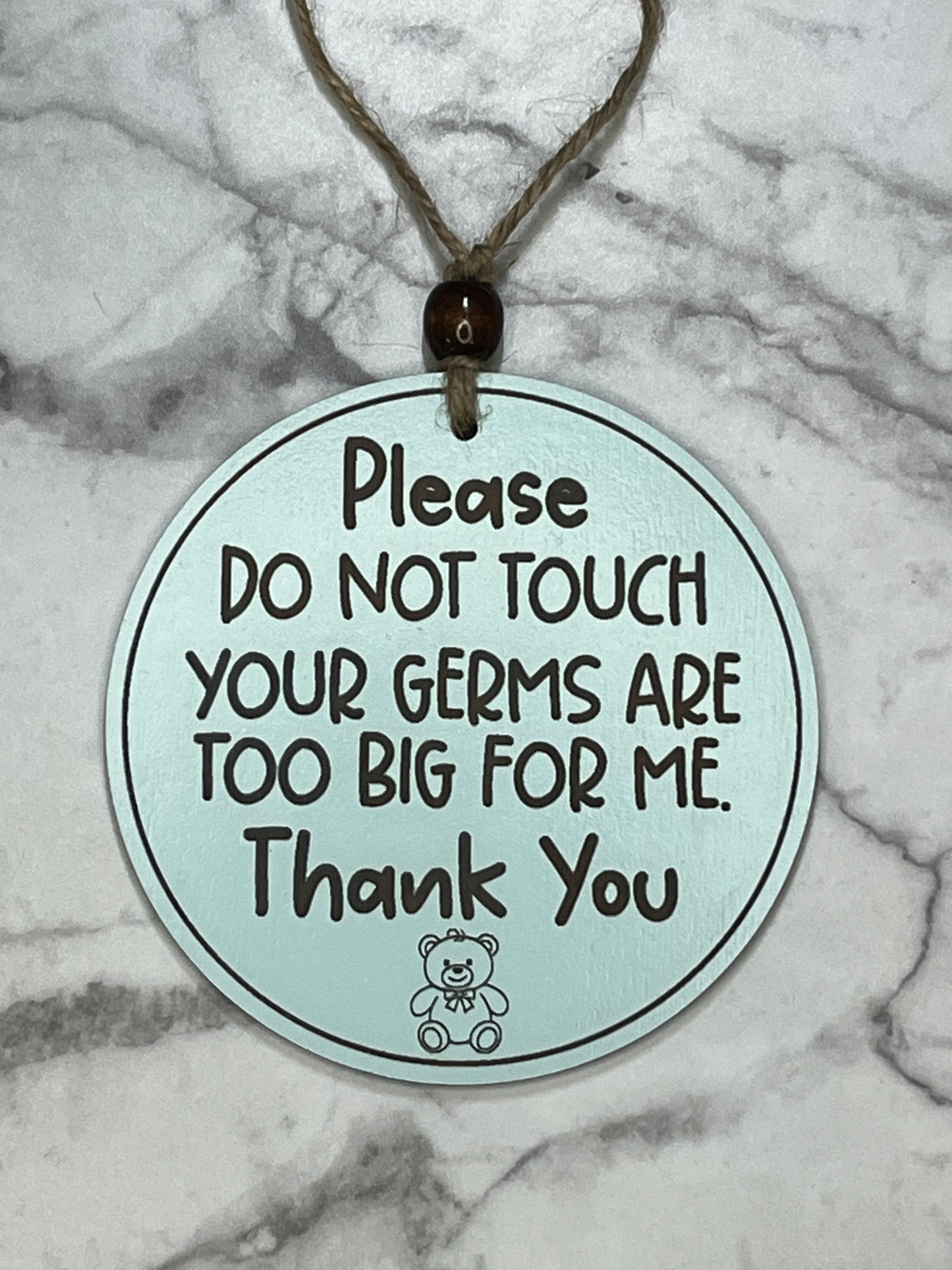Announcement:  Pls Do Not Touch