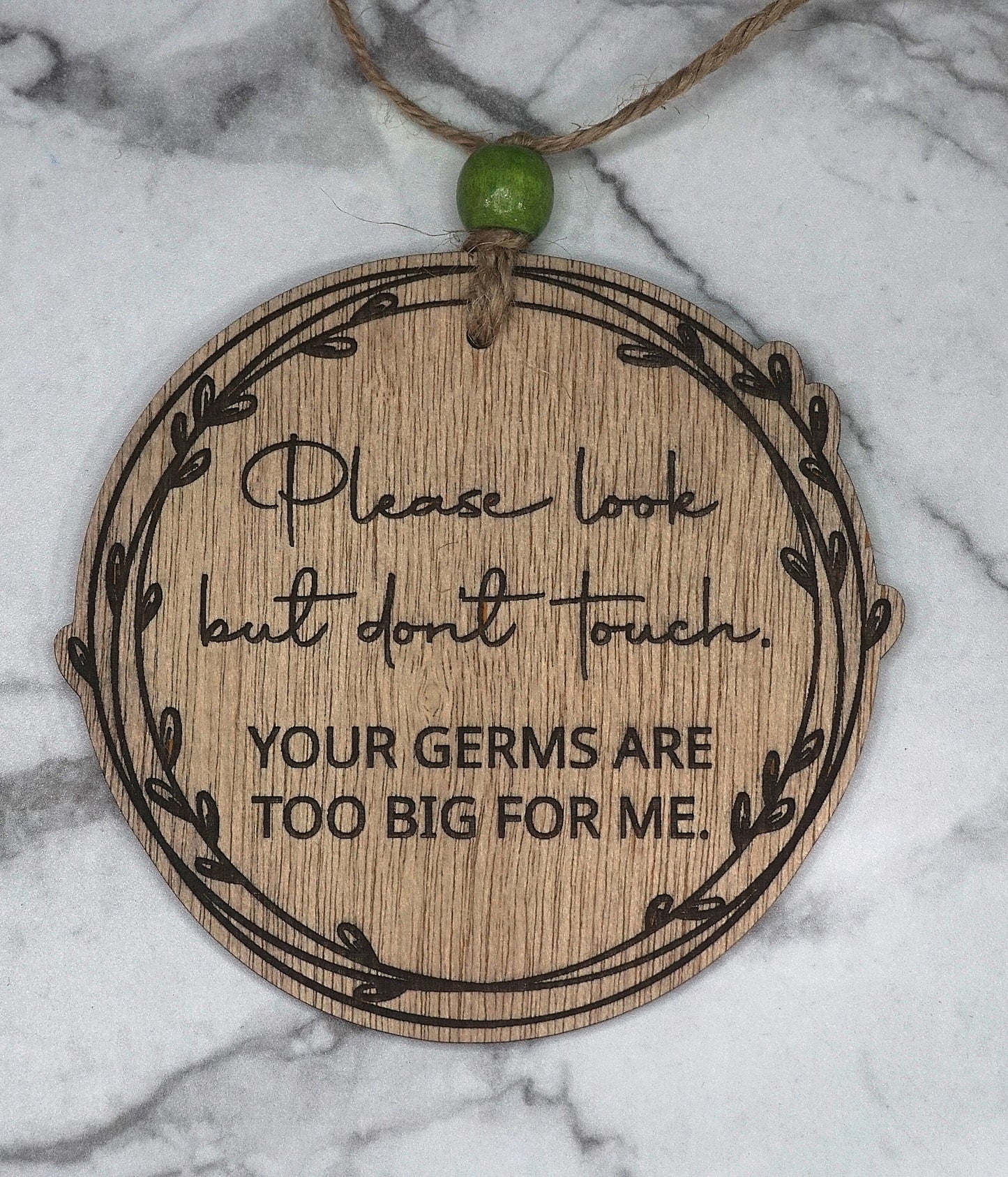 Announcement: Look But Don't Touch