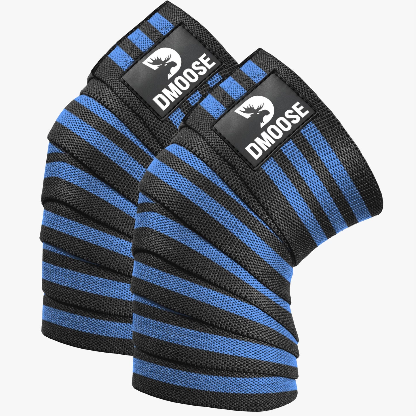 Knee Wraps for Weightlifting: Black (pair)