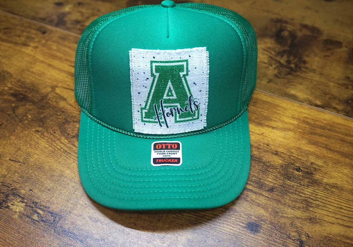 Hat: Green- Hornets 'A'