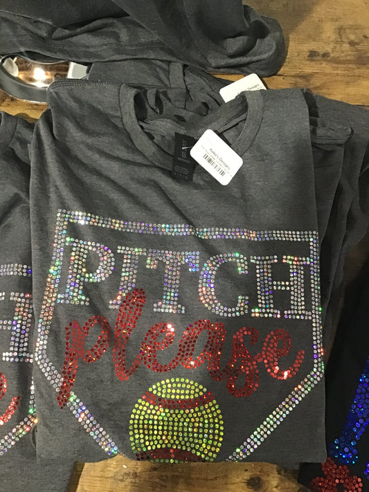 Pitch Please Spangle SOFTBALL