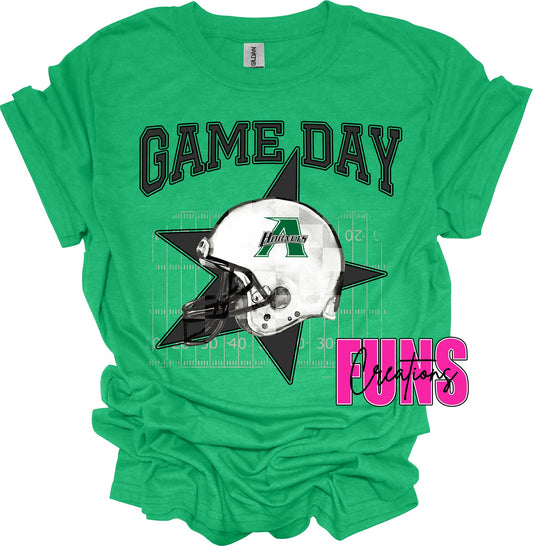 Game Day Football Green