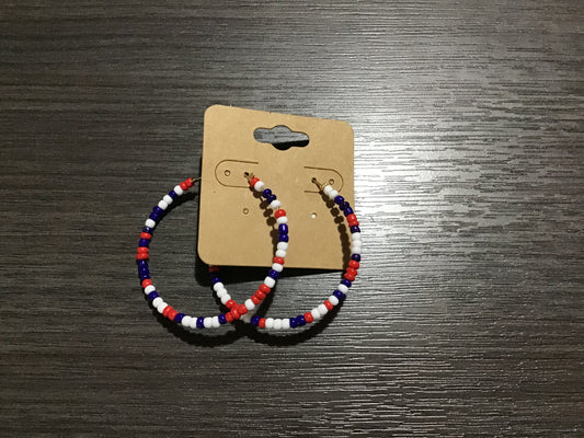 July 4th Bead Hoop