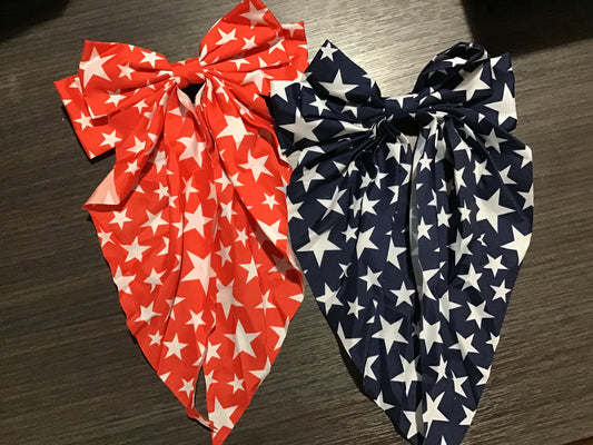 Star Long Hair Bow