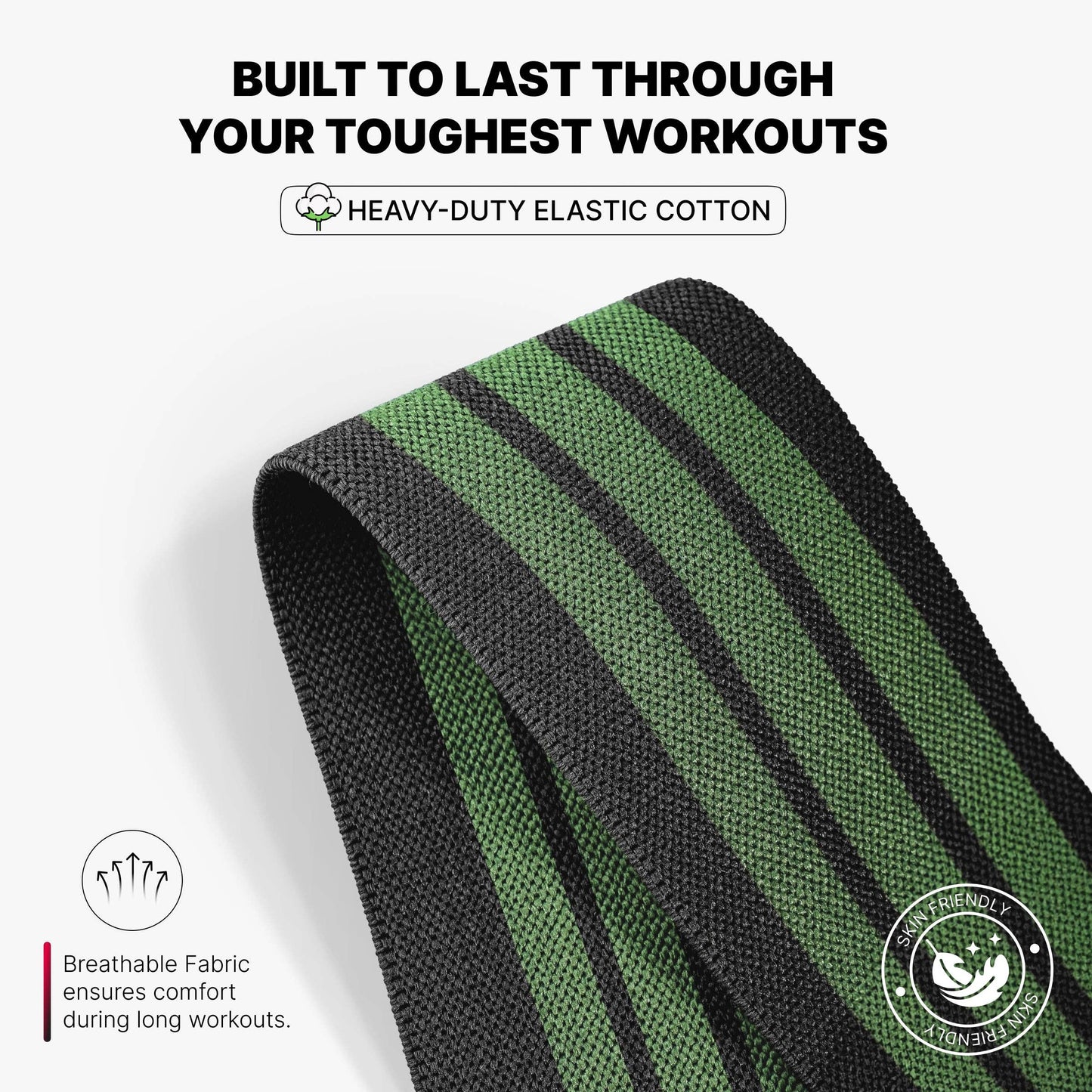 Knee Wraps for Weightlifting: Black (pair)