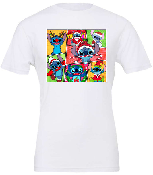 Blue Kid Character Christmas
