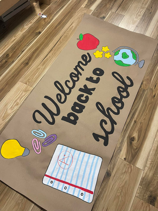 Welcome Back To School Banner