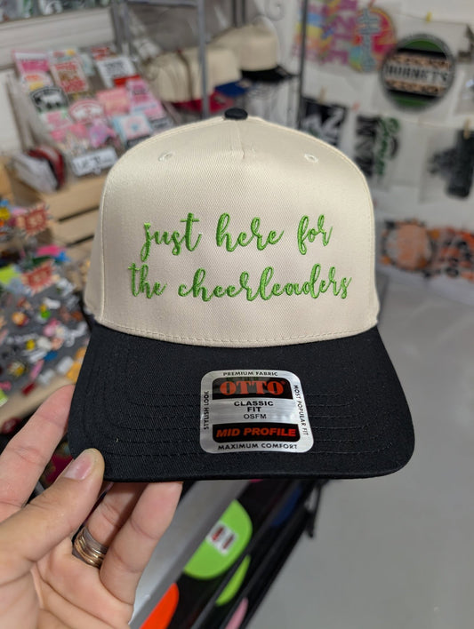 Just Here For The Cheerleaders Hat