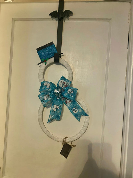 Snowman Wreath