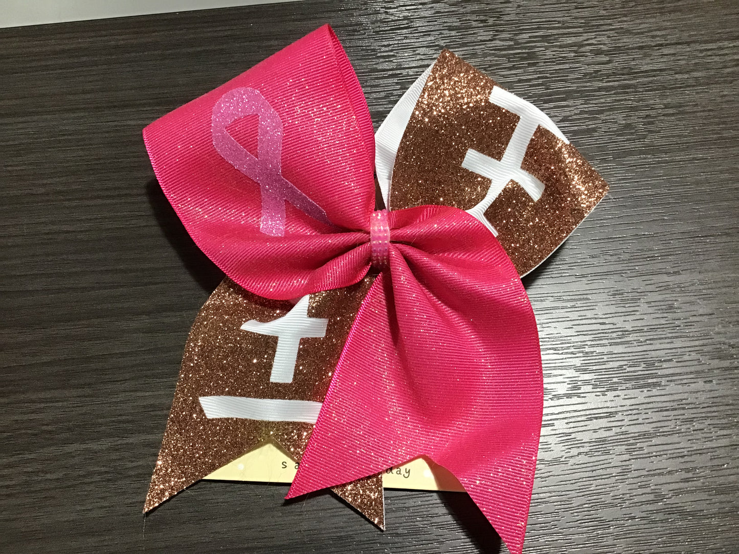 Football Cancer Bow