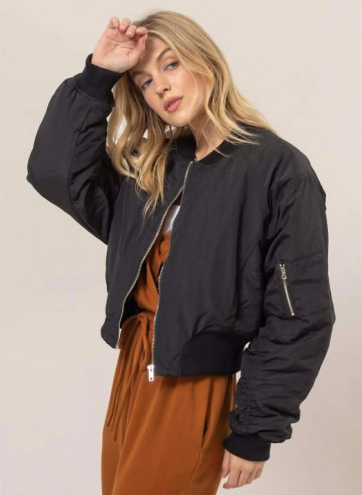 Chic Bomber Jacket