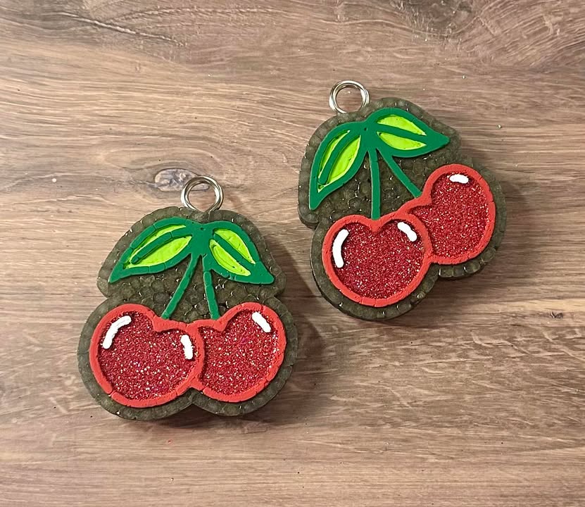 Cherry Vent Clips- Boomshakalaka