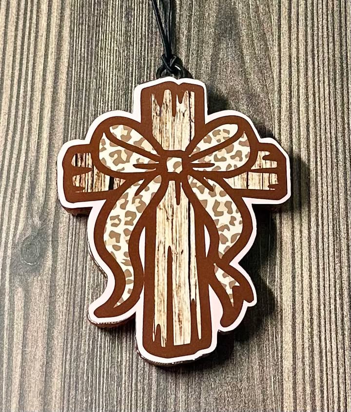 Leopard Bow Cross- High Maintenance
