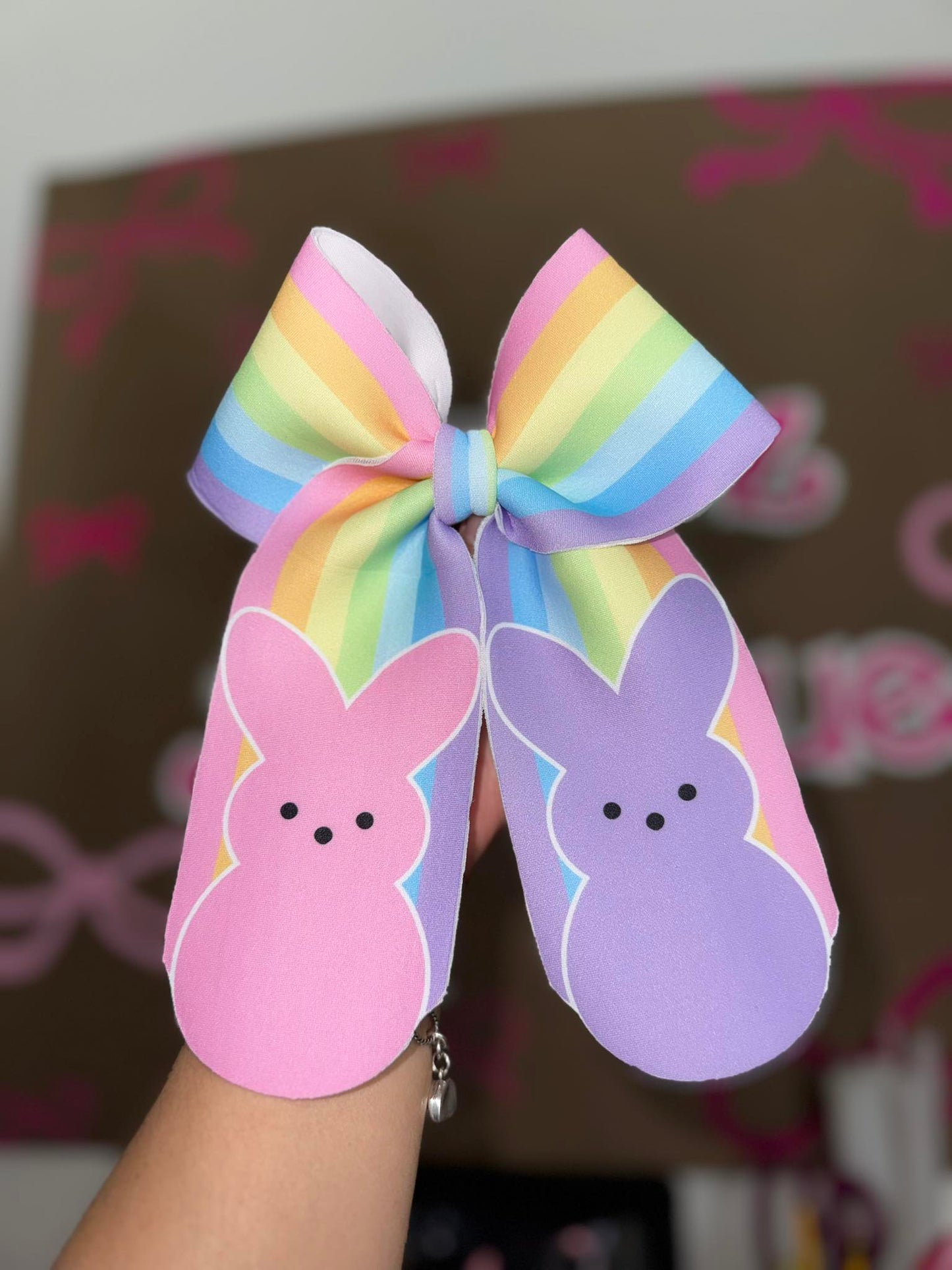 Easter Fabric Bow