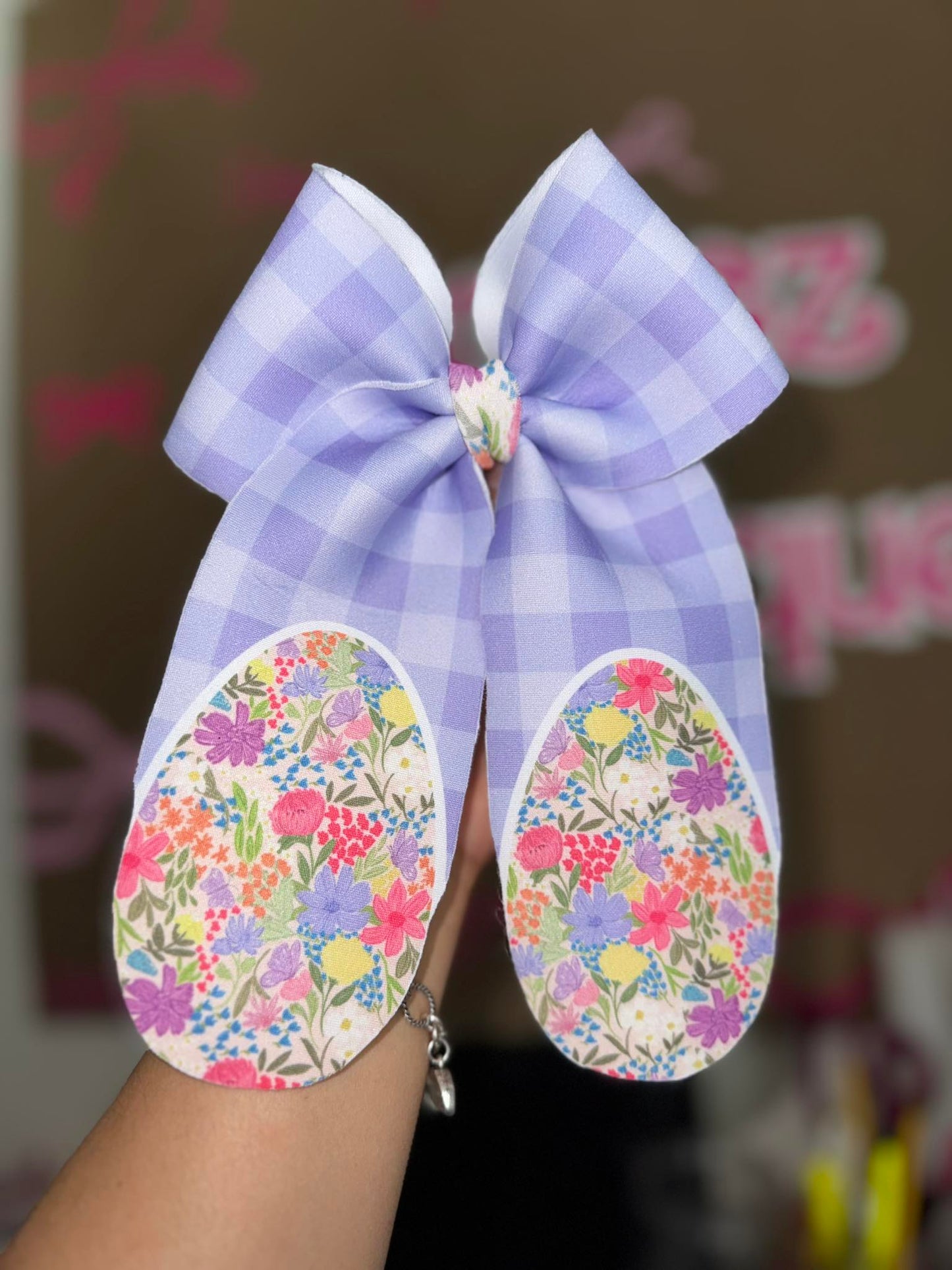 Easter Fabric Bow