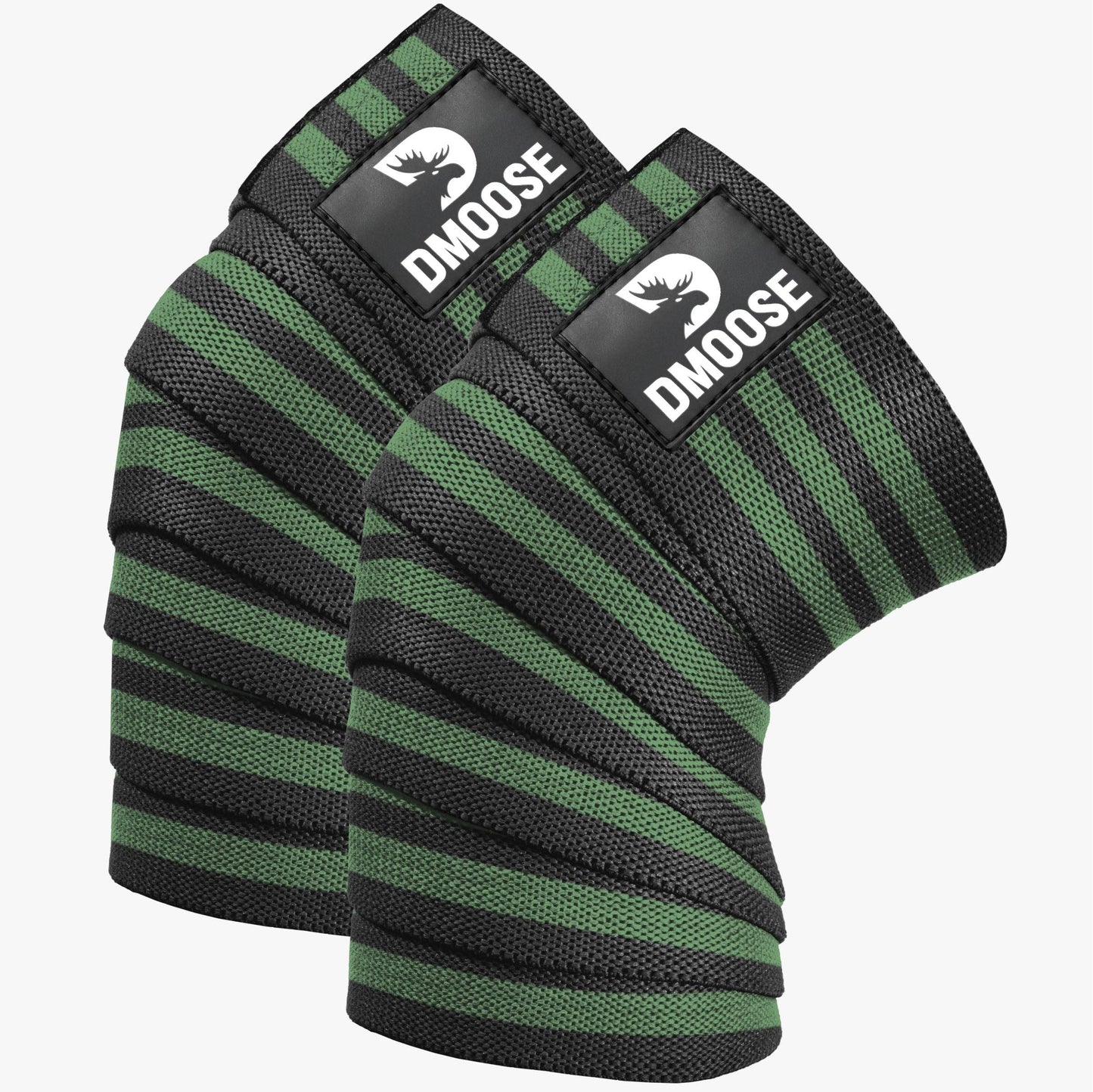 Knee Wraps for Weightlifting: Black (pair)
