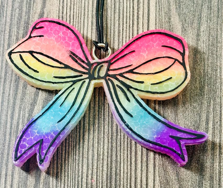 Colorful Bow- Clean cotton