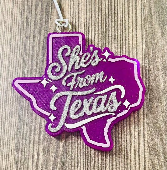 Purple She's From TX- Malibu Barbie