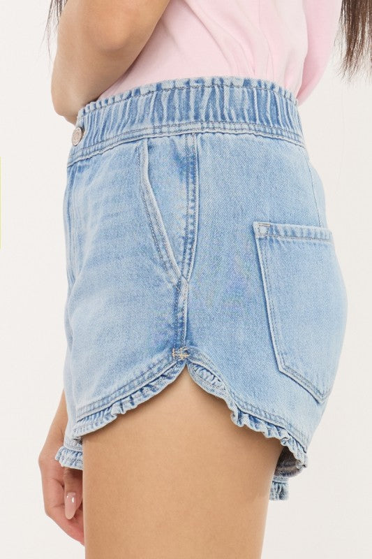 RUFFLE KANCAN SHORTS - Thistle Canyon Co.