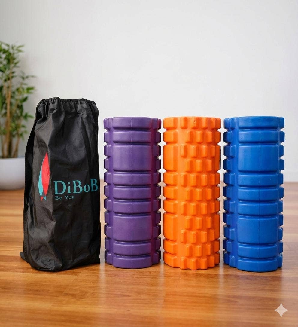 13" Foam Roller: Blue