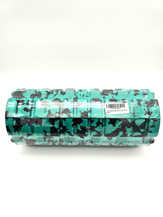 13" Foam Roller: Teal camo