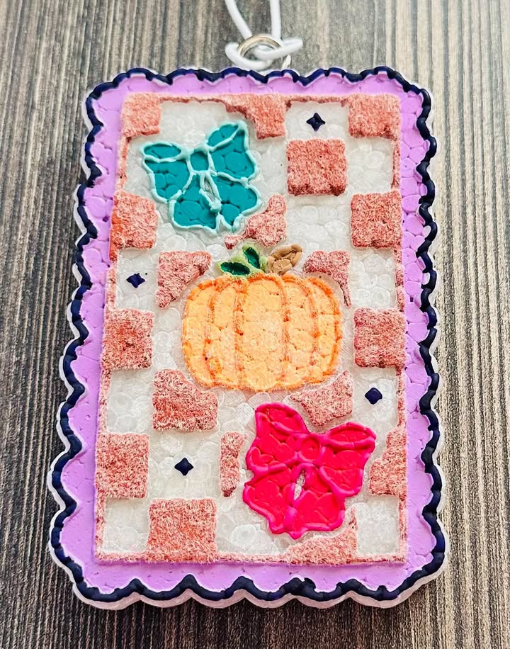 Pumpkin/Bow Frame- Sol #68