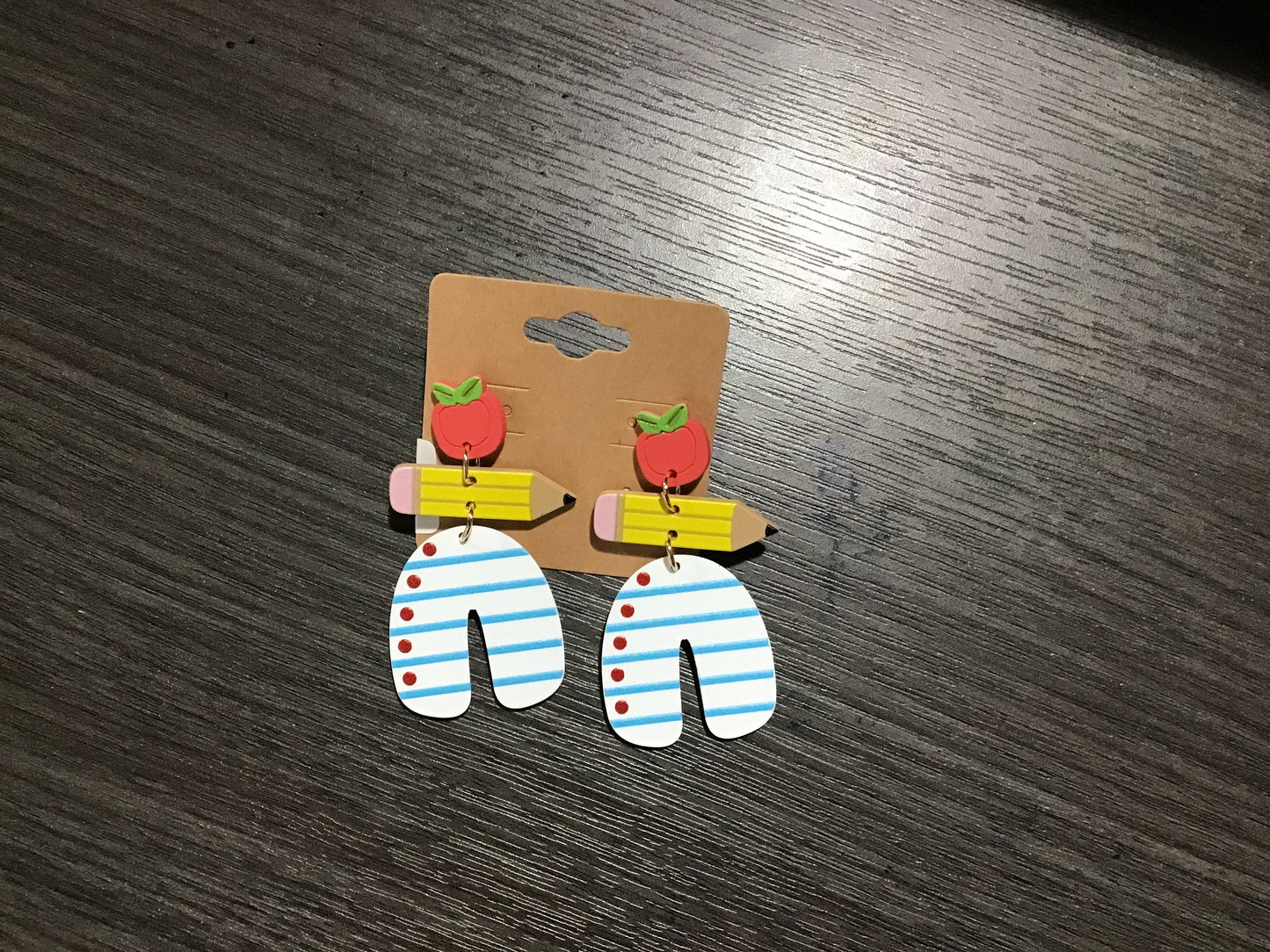 Rainbow Teacher Dangle