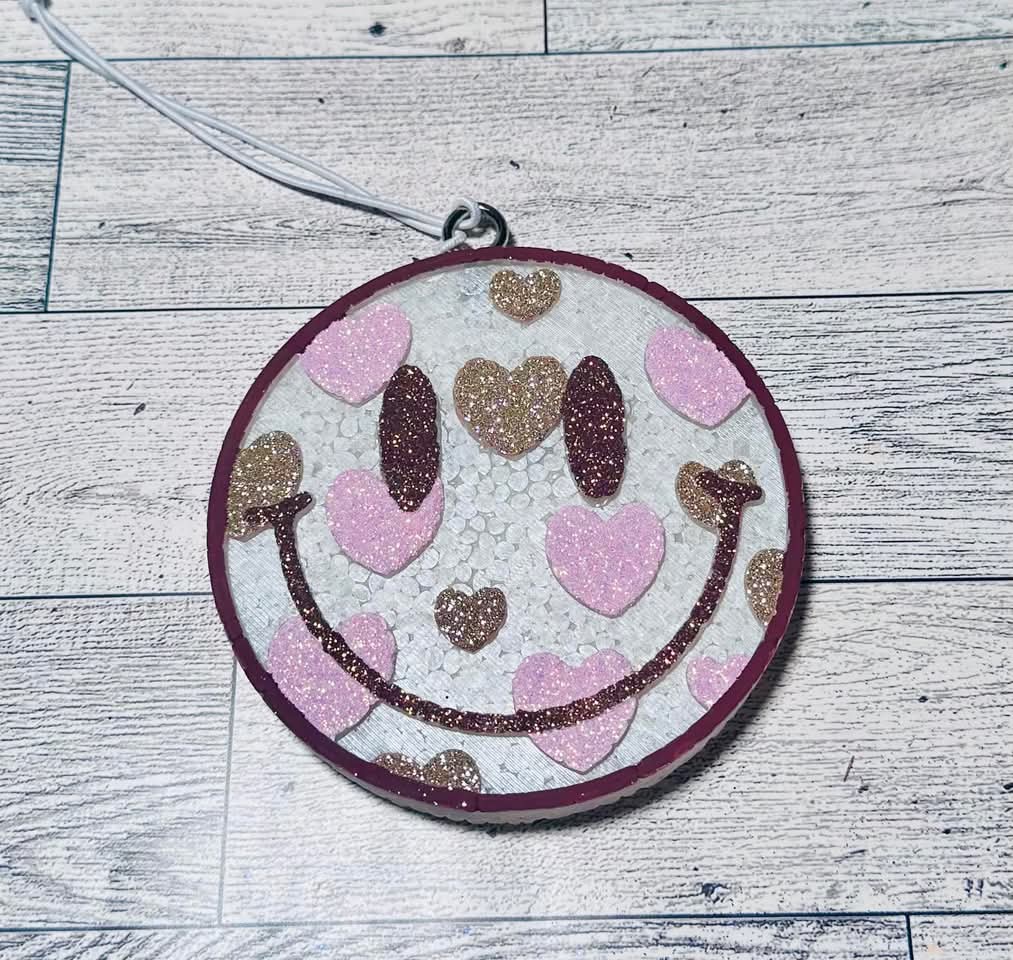 Heart Smiley - Leather and Lace
