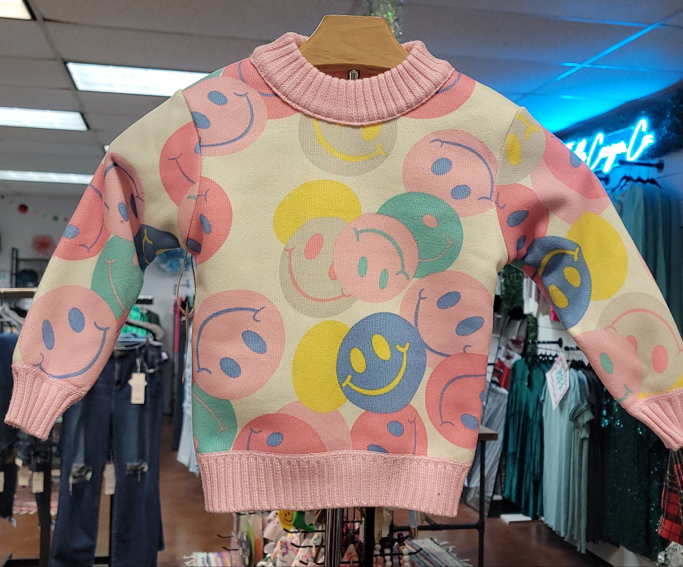 Kids Smiley Sweater