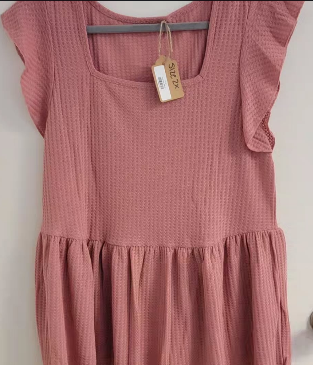 Plus Size Pink Top