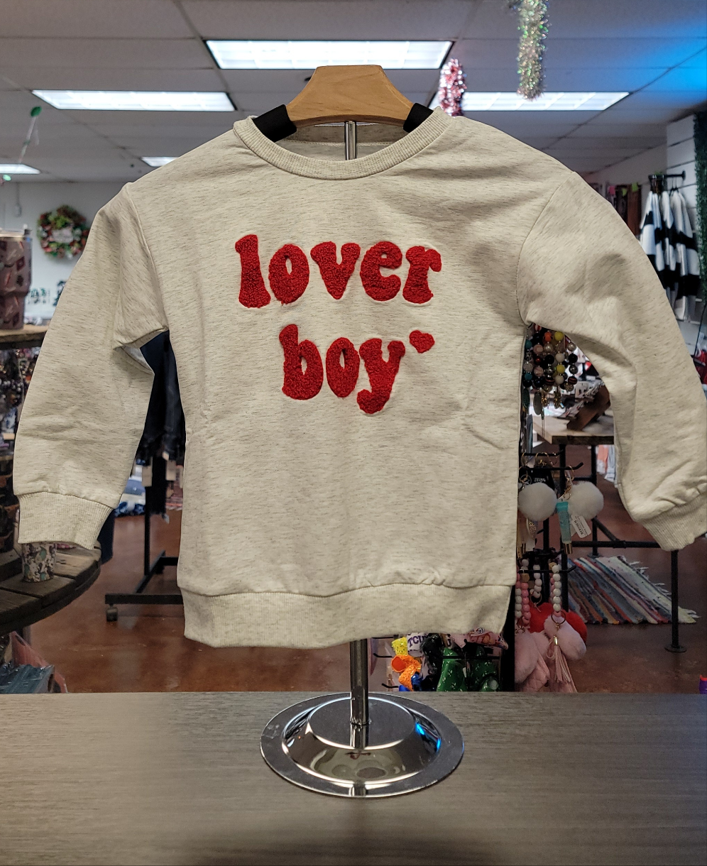 Kids Lover Boy Long Sleeves