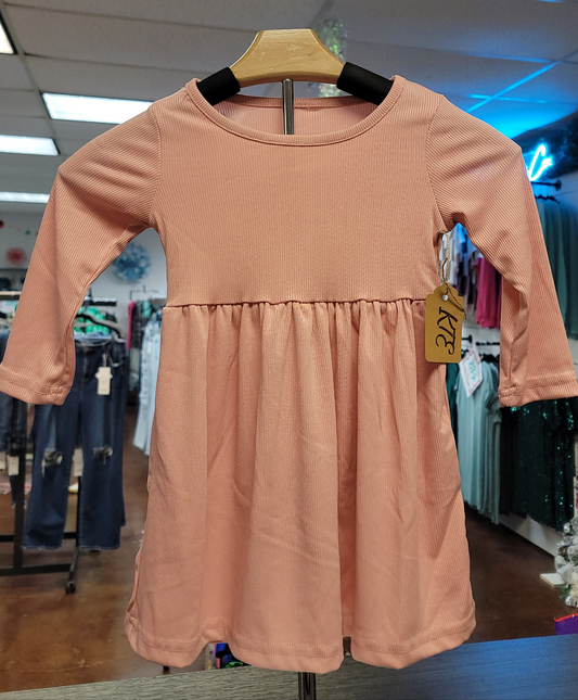 Girls Light Pink Dress 3T