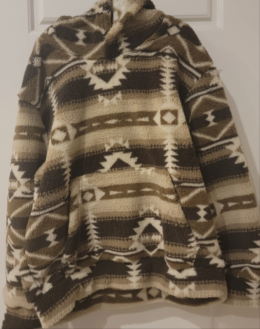 Boys Aztec Hoodie