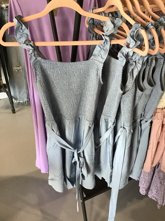 Blue Romper