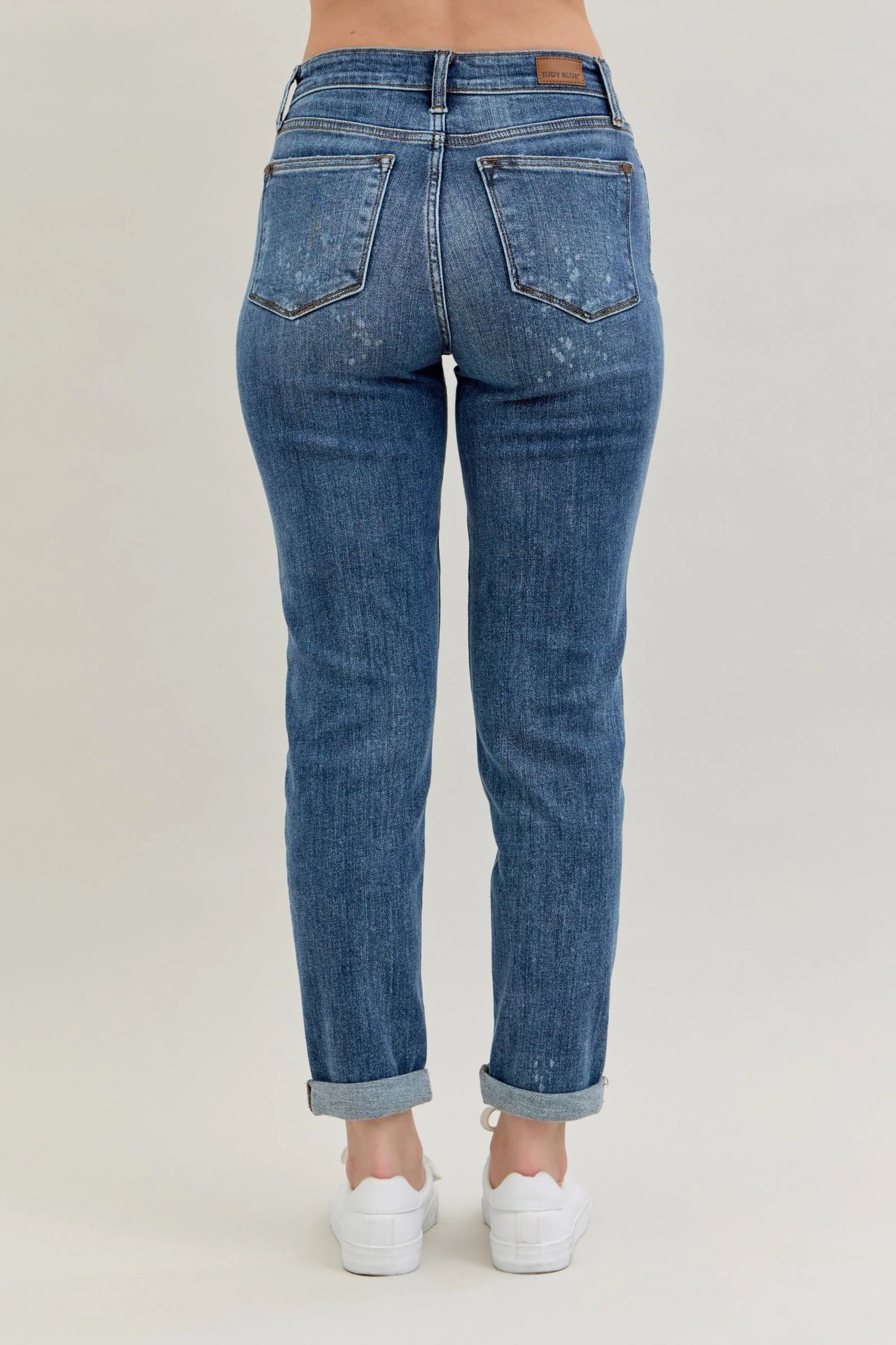 JB HW Bleach Splash BF Denim