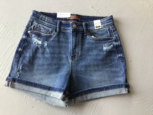 Distressed Dad Shorts