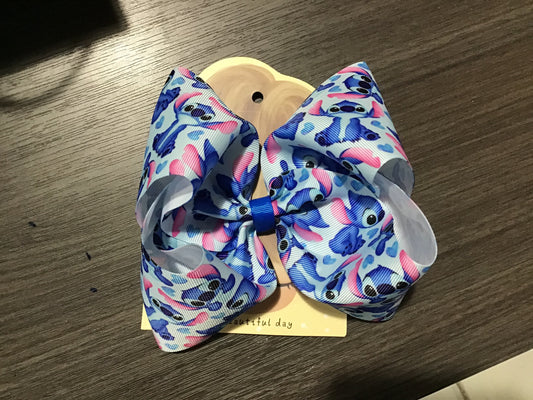 Blue Monster Bow