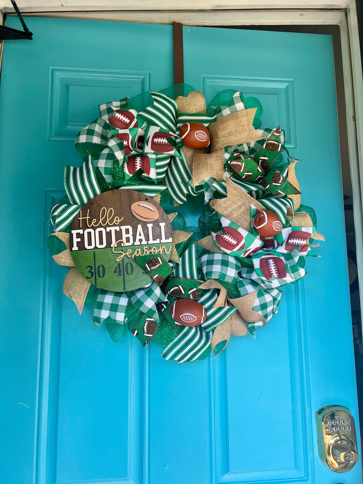 Football Wreath