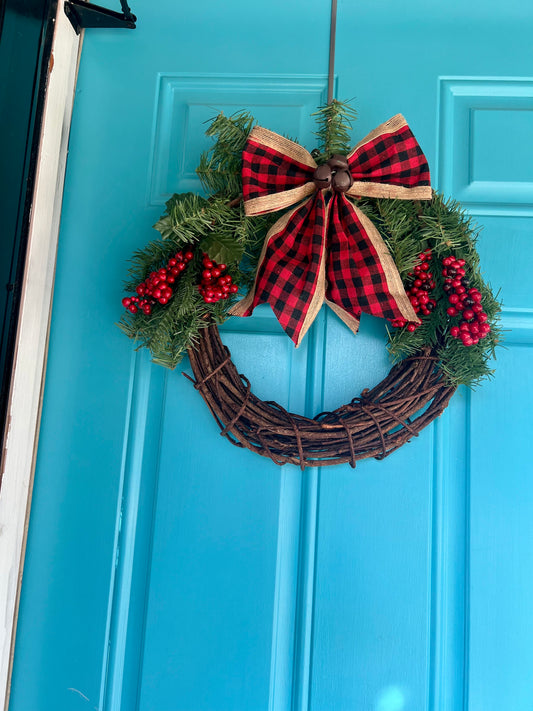 Grapevine Christmas Wreath