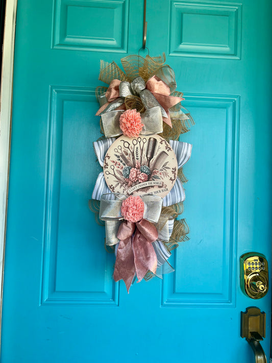 Hairdresser Wreath