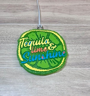 Tequila, Lime & Sunshine- Gingham